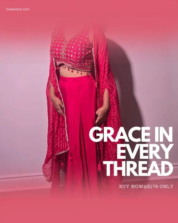 graceful blush lehenga choli 2