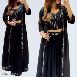 gown choli skirt